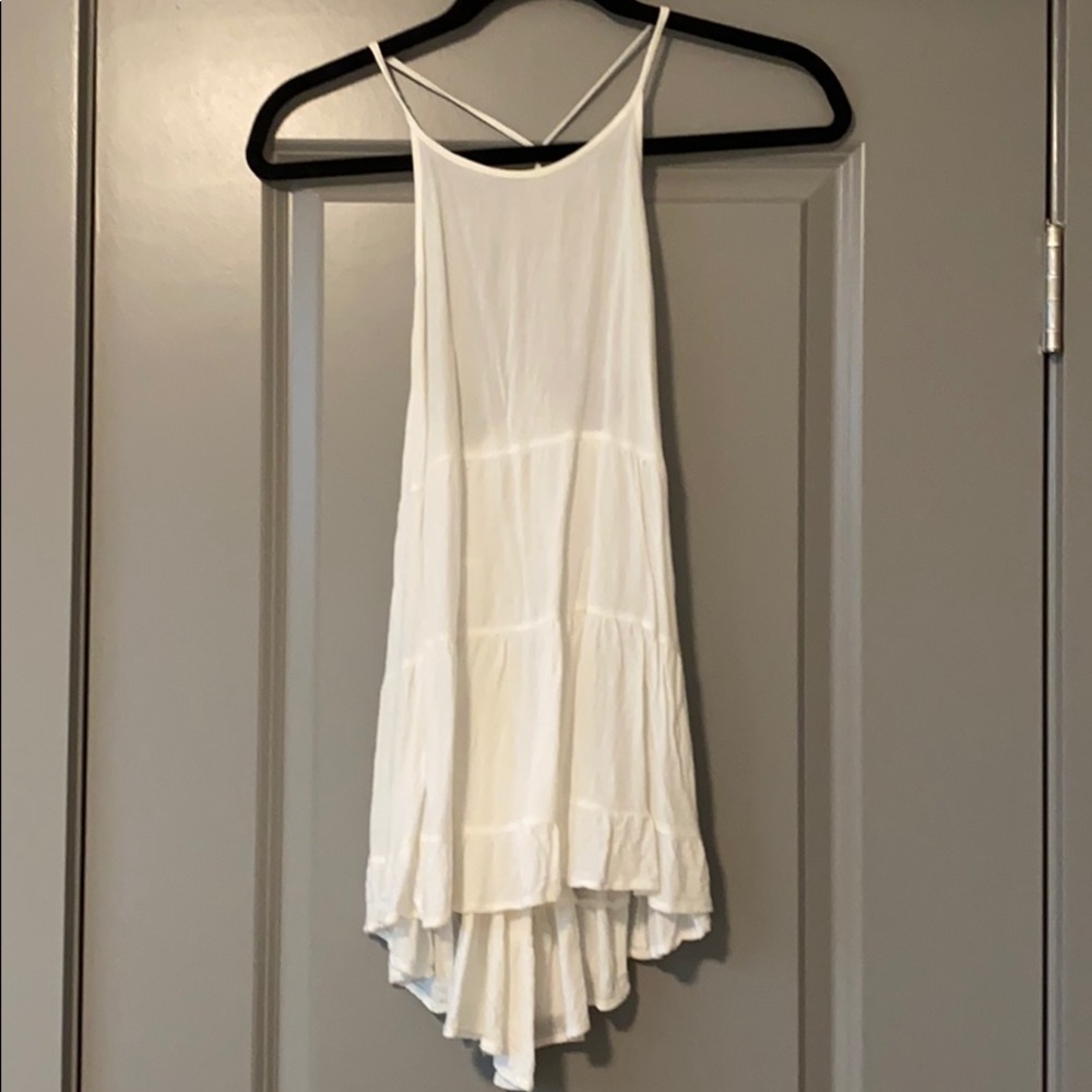 White tank top